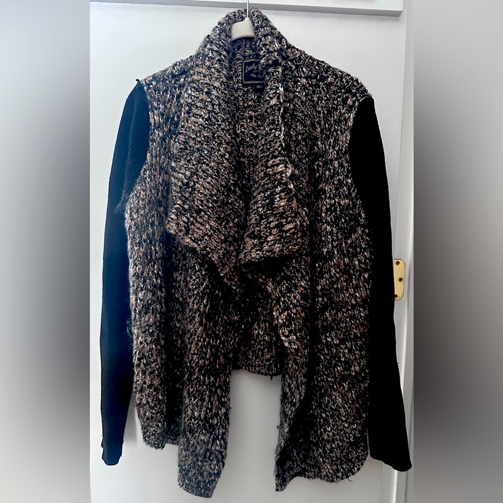 Lucky Brand cardigan sweater. Super warm, great for layering. Size L.